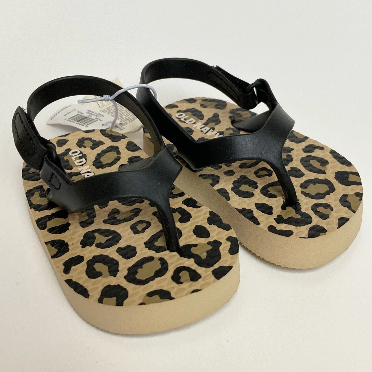 Old navy cheetah sandals cheap