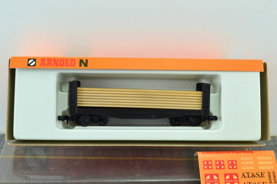 Arnold 5485 Tablones Madera Coche Transporte Escala N Foto 3 de 4