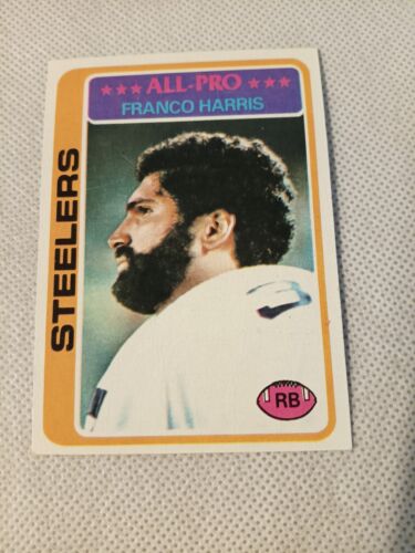 1978 FRANCO HARRIS TOPPS NFL CARD #500 PITTSBURGH STEELERS PENN STATE SEAHAWKS - Picture 1 of 2