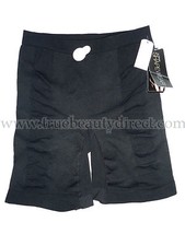LA SENZA SHAPEWEAR CONTROL BIKE SHORTS PANTS BLACK SMALL 8/10 THIGH TUMMY  REAR