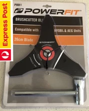 Powerfit Brush cutter Blade Fits Ryobi & AEG BrushCutter Blade in stock EXPRESS