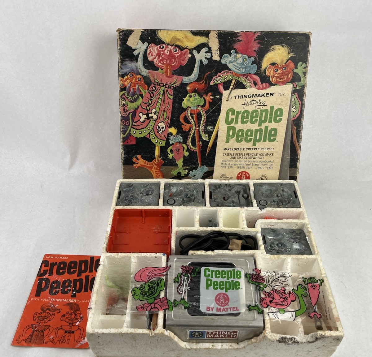 Creeple Peeple Mattel Vintage 1960's Creepy People THINGMAKER in