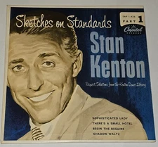 Sketches On Standards Stan Kenton Part 1 Capitol EAP 1-426 VG+