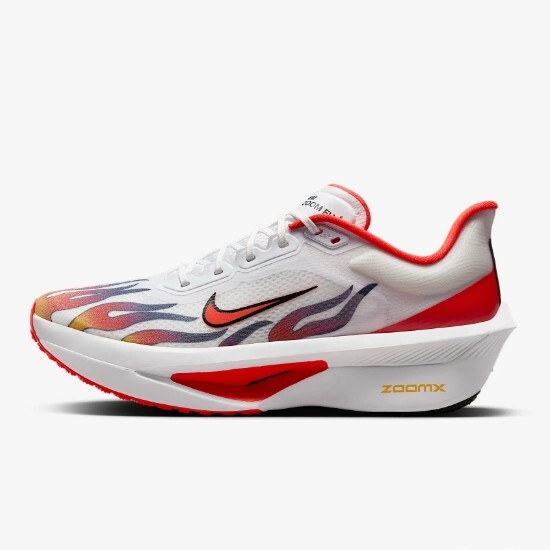 Кроссовки Nike Zoom Fly 6 Белые/Habanero красные (HQ3498-100) Доставлены в кратчайшие сроки