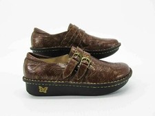 Alegria Women Shoe Alli Choco Gold Rose Size 10.5M EUR 42 Nurse Pro Pre Owned qp