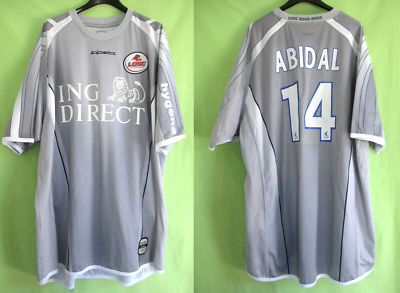 Maillot LOSC Lille ING Direct 2001 Vintage Abidal #14 Kipsta Jersey - 3XL
