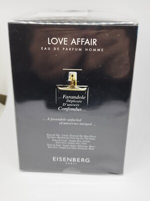 Eisenberg Love Affair for Men Eau de Parfum Homme Spray 3.4oz