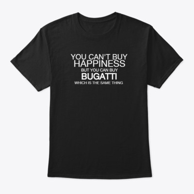 BUGATTI Funny Parody T Shirt Racing S-2XL Motorcycle