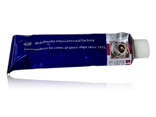 Authentic ISS Cosmonaut Astronaut Space Food Borscht in Aluminum Tube June 2025