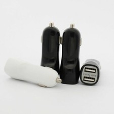 2 Port Mini Dual USB Car Charger Adapter Bullet For IPhone Samsung Universal Use