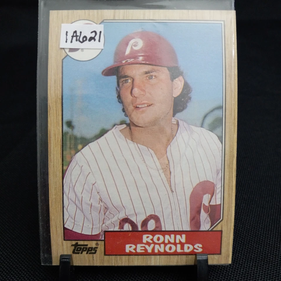 1987 Topps #471 Ronn Reynolds Philadelphia Phillies Baseball Card (1A621) - Image 3 of 3