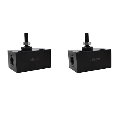 T1014 set of 2 BXA #4 250-204 Quick Change Heavy Duty Boring Bar Holder CNC Tool