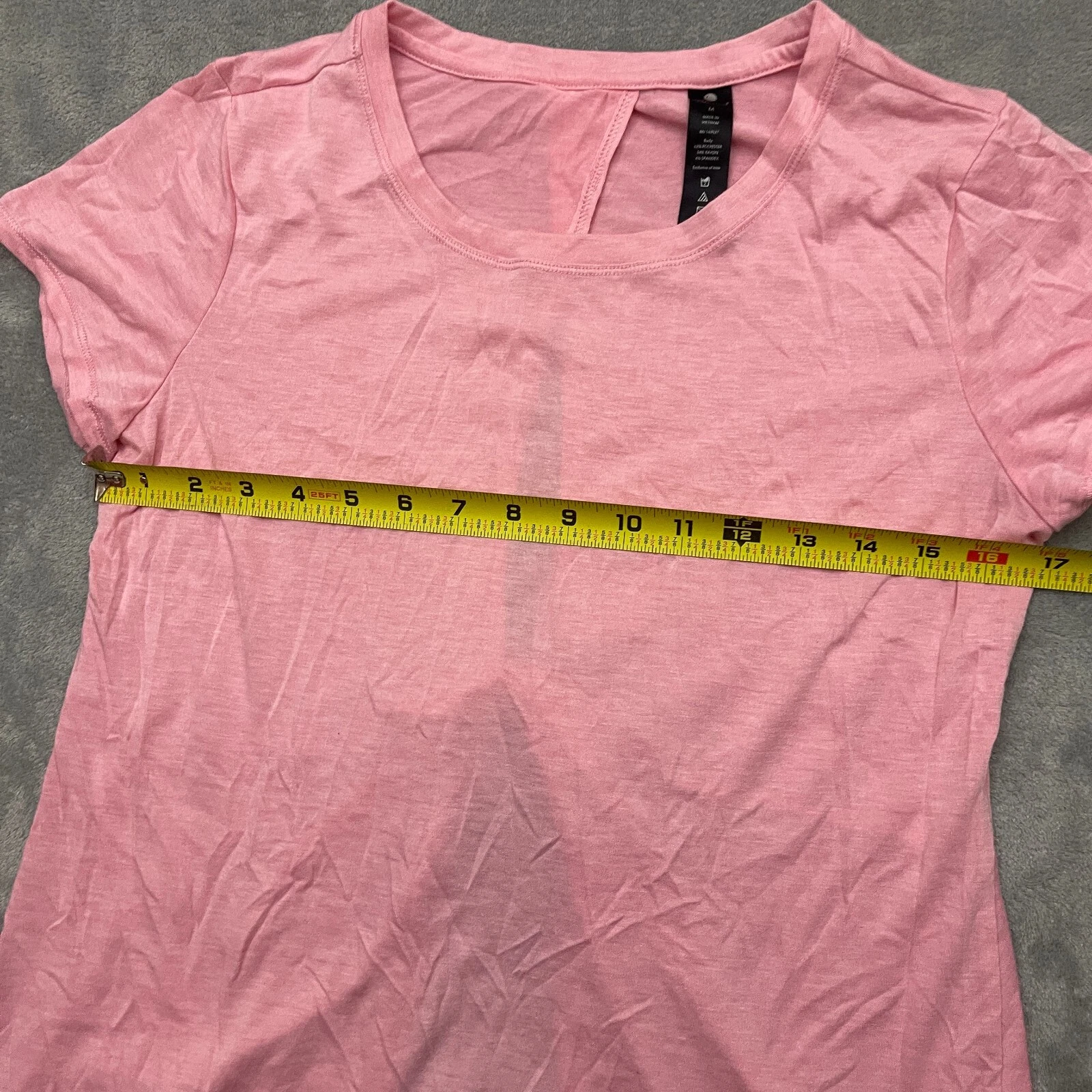yogalicious split back work-out shirt