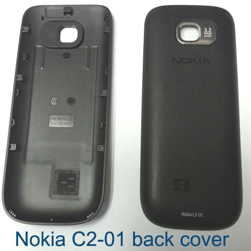 100% Genuine Original Nokia C2-01 Back Cover, Front, Middle Panel Fascia Housing - Picture 2 of 8