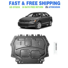 Front Skid Plate For VW Jetta 2006-2018 Impact Resistant Engine Guard Cover