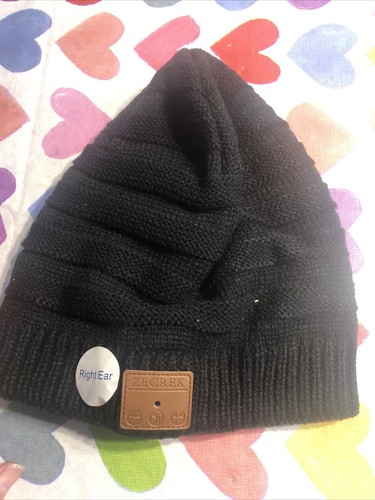 Gorro Bluetooth con Auriculares Inalámbricos | Gorra Tejida Deportes de Invierno | Negro - Imagen 3 de 3