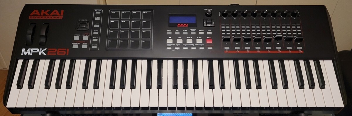 AKAI Professional MPK261 Performance Keyboard Controller- 61