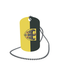 Dog Tag Flag Bunting Aachen Dog Tag Aluminium 30 x 50 mm