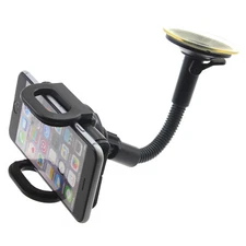 For Galaxy S20/S21/S23/S24/FE - Car Mount Holder Windshield Cradle Swivel Dock