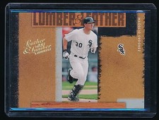 MAGGLIO ORDONEZ 2005 LEATHER AND LUMBER LUMBER GOLD 20/50 *CHICAGO WHITE SOX*