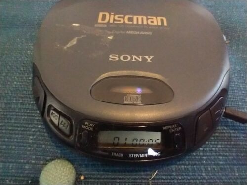 Classic Sony Discman D-153 Mega Bass Portable CD Player - Afbeelding 1 van 7