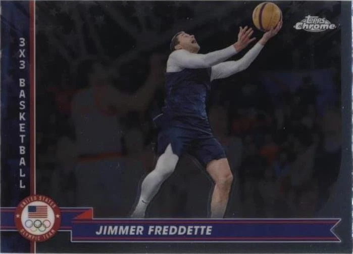 2024 Topps Chrome U.S. Olympic & Paralympic Team and Hopefuls - Jimmer Fredette #116