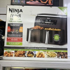 Ninja Foodi 7.6L Dual Zone Air Fryer - Grey (AF300UK)