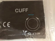 10pcs/Lot  Reusable Double Tube Large Adult Blood Pressure Cuff 34-43cm