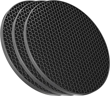 Silicone Non-Slip, Heat Resistant & Water-Trapping Trivet Mats for Water Glasses