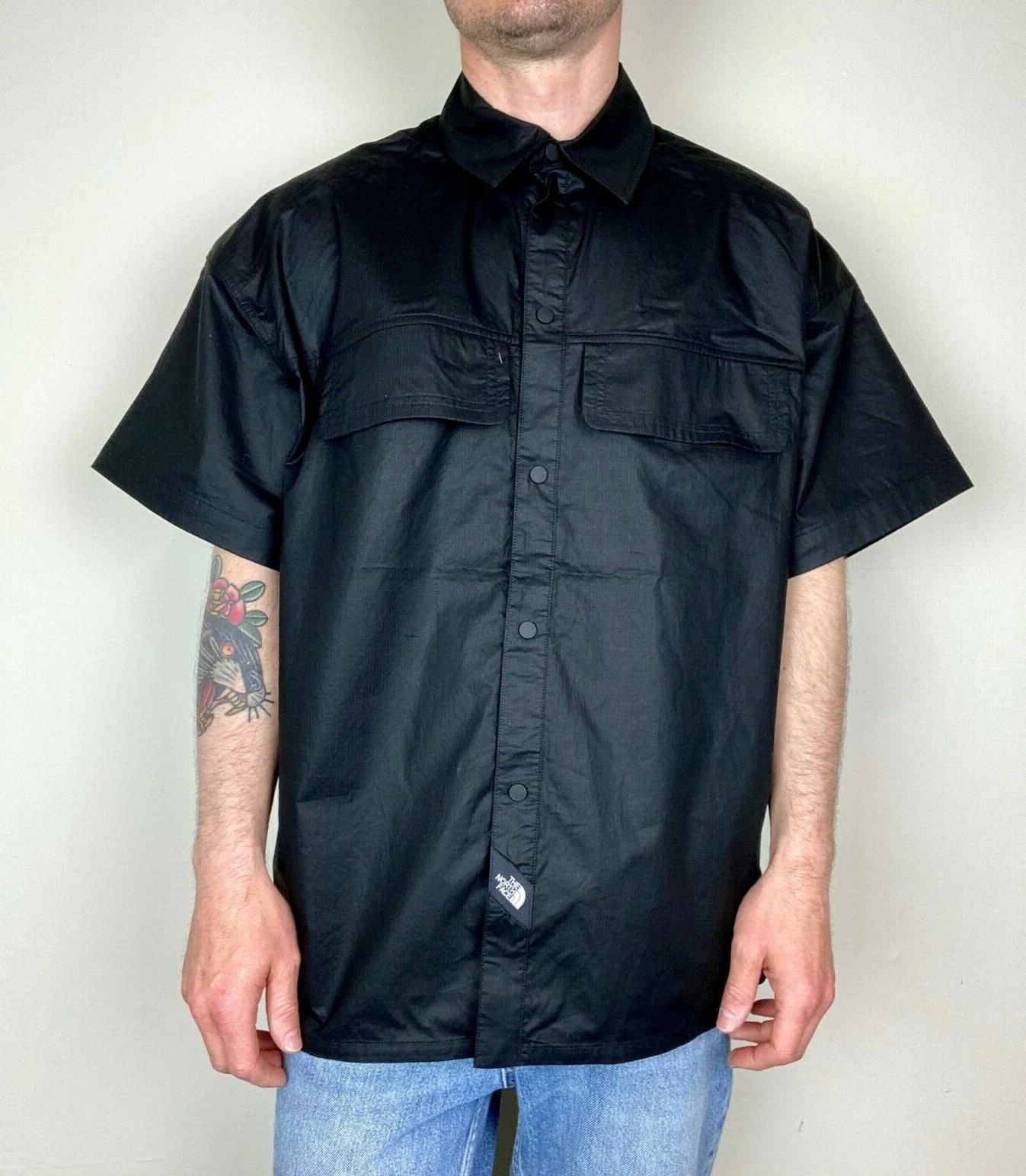 The North Face Mens Black Series Woven Rip-Stop SS Shirt / Black / RRP £225
Opens in a new window or