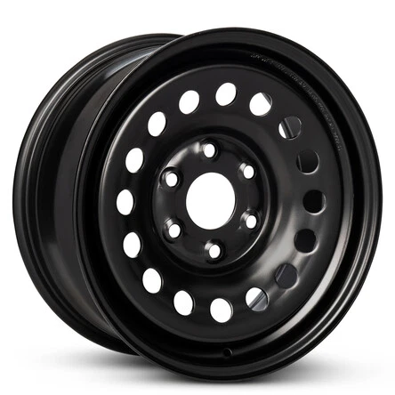New Wheel For 2007-2013 Cadillac Escalade EXT 17 Inch Black Steel Rim - Image 2 of 4