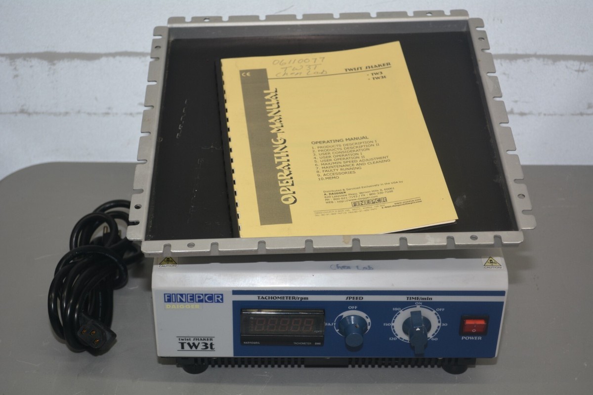 Daigger Fine PCR Twist Shaker TW3t #X920 | eBay