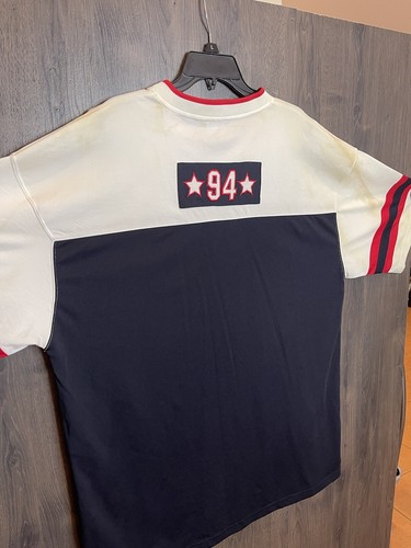 Maglia calcio vintage PJ Mark 94 All Star nera uomo XL 1994 - Foto 7 di 9