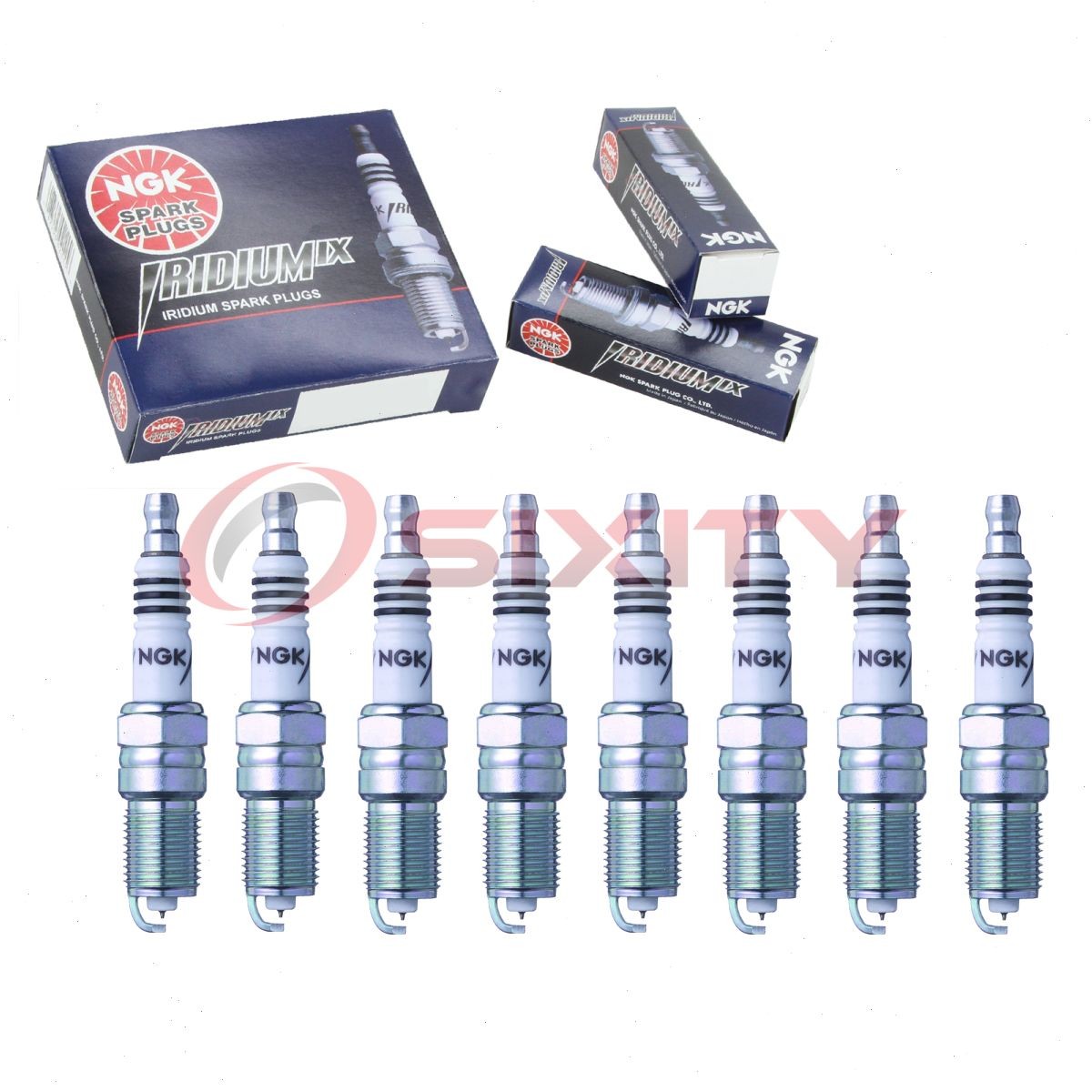 8 pcs NGK Iridium IX Spark Plugs for 2005-2008 Pontiac Grand Prix 5.3L V8 - ge