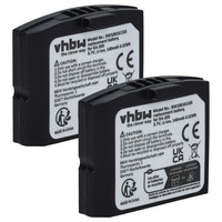 2X Akku FüR Sennheiser Set 830 Rr 840 Rr 840 S Rs 4200 Rs 4200 Tv Headset 140Mah