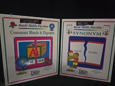 Didax Basic Skills hands on phonics Synonyms and Consonant Blends Puzzel