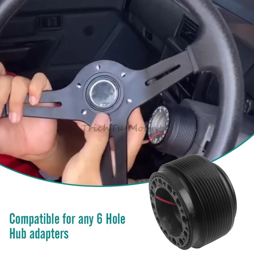 Adaptador de cubo de volante para camioneta Toyota 4Runner Camry Accord Land Cruiser Foto 3 de 4