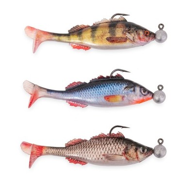 Iron Claw Real Shad Kit-1  7cm/7g 3 Stück  Köderfisch Gummifisch 8340107-