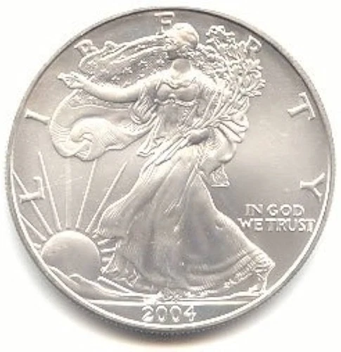 2004 1 oz Silver American Eagle (Brilliant Uncirculated)
