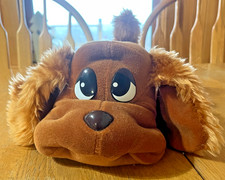 Pound Puppy 2000 Animated Barking Tail Wagging Works Brown Red Collar G924