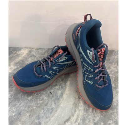 ASICS Trail Scout 2 Men s Low Top Lace-Up Athletic Sneakers Blue/Gray/Pink