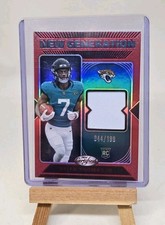 Brian Thomas Jr /199 Red Mirror 2024 Panini Certified - New Generation Jerseys