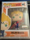 Funko Pop! Dragon Ball Z Majin Vegeta #445 Signed by Christopher Sabat SWAU COA