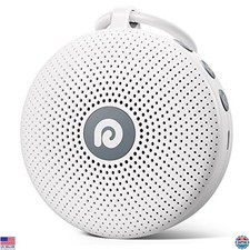Portable White Noise Machine - 21 Soothing Sounds, Battery Operated, Sleep Aid