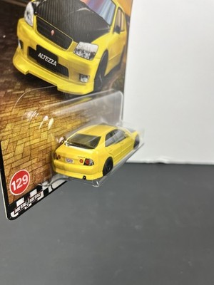 Hot Wheels 2025 Premium Boulevard '98 Toyota Altezza Yellow #129