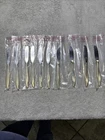 Gorham Sterling Silver Handled Butter Knives “Firelight” Pattern Lot Of 10