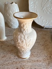 Lenox Small Vase With 24K Gold Trim 6-1/2" Tall Made in USA