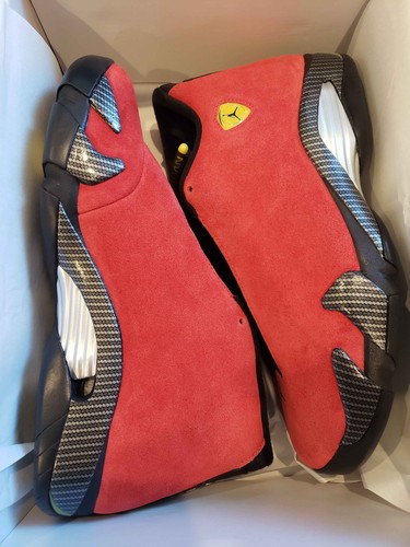 Nike Air Jordan 14 Retro Ferrari IF5015-600 Herrenschuh Größe 11 *HEUTE VERSAND*