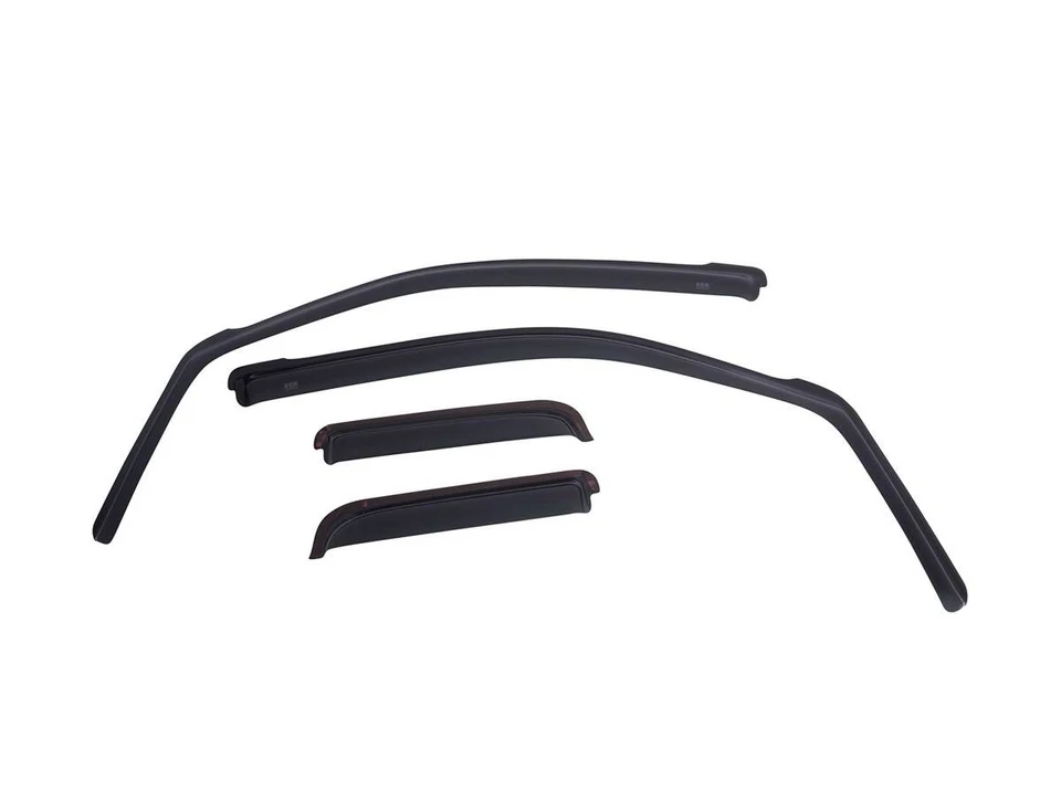 EGR Slimline In-Channel Window Visors Fit 07-21 Toyota Tundra Dbl Frnt/Rear Smke Foto 2 de 4