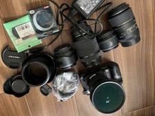 PENTAX K-7 Digital SLR Camera Set with 5 Lenses and Accessories